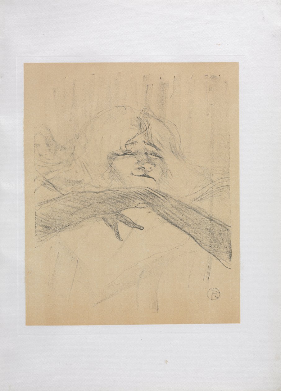 Yvette Guilbert-Englische Serie: Linger Longer Loo von Henri de Toulouse-Lautrec