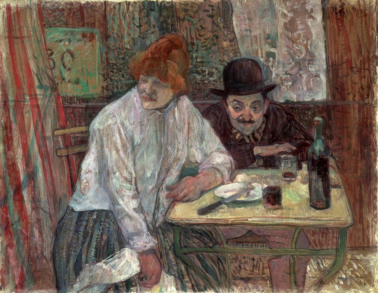 A la Mie von Henri de Toulouse-Lautrec