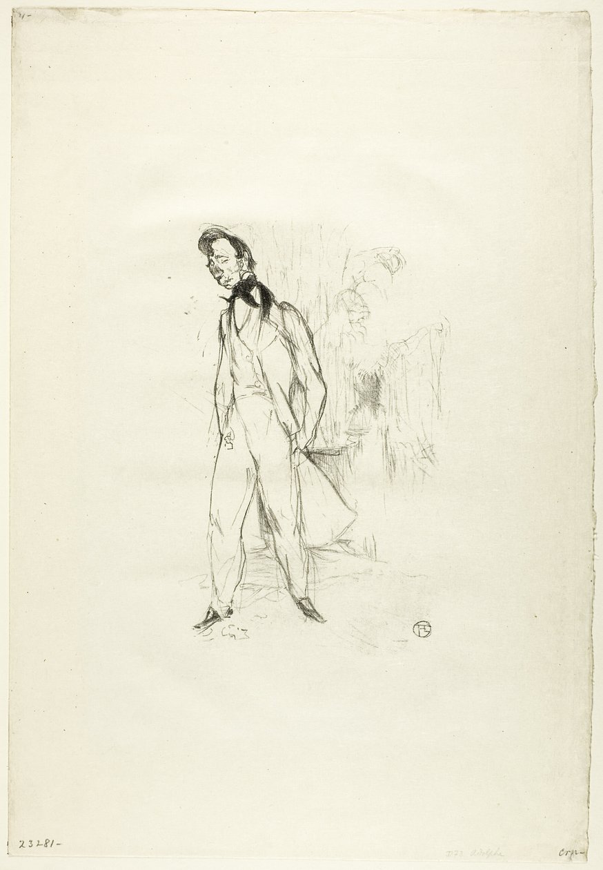 Adolphe oder Der traurige junge Mann von Henri de Toulouse Lautrec
