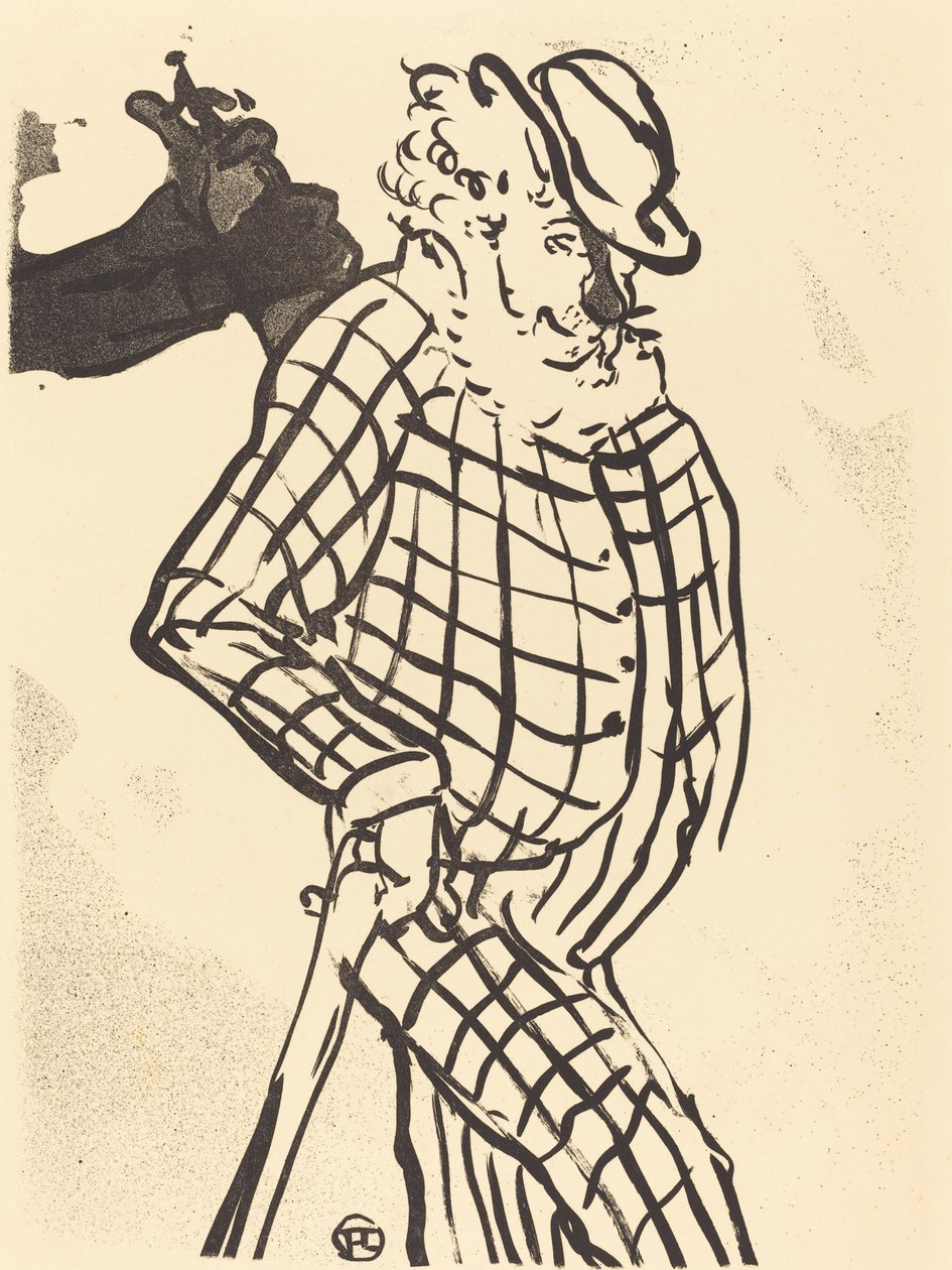 Amerikanischer Sänger von Henri de Toulouse Lautrec