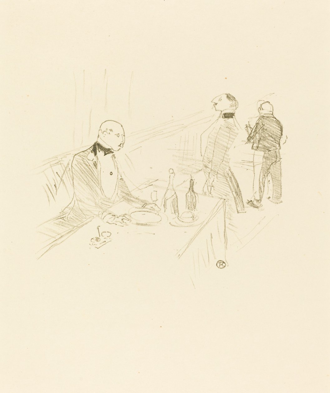 Im Haus des Goldes von Henri de Toulouse Lautrec
