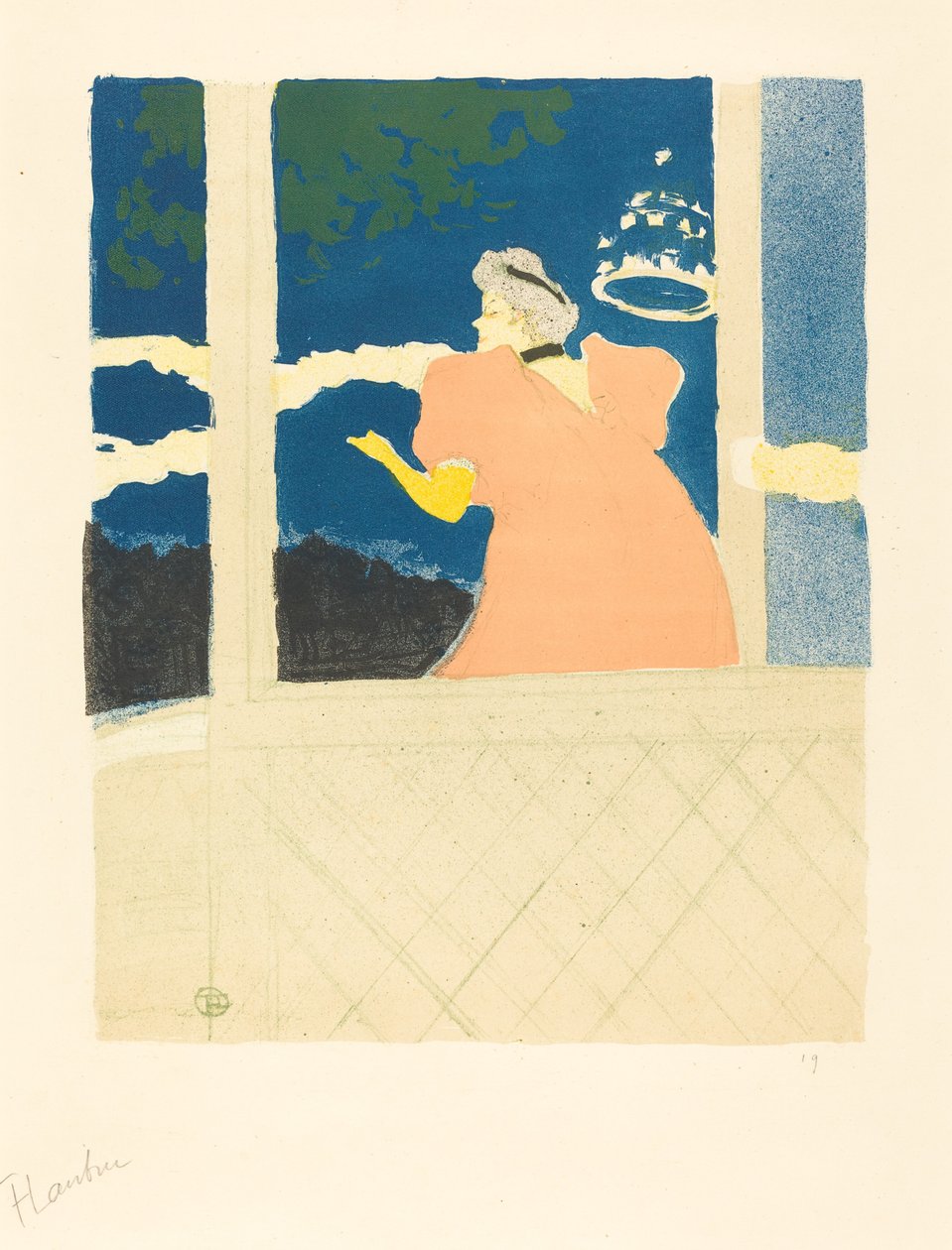 Bei den Ambassadeurs von Henri de Toulouse-Lautrec