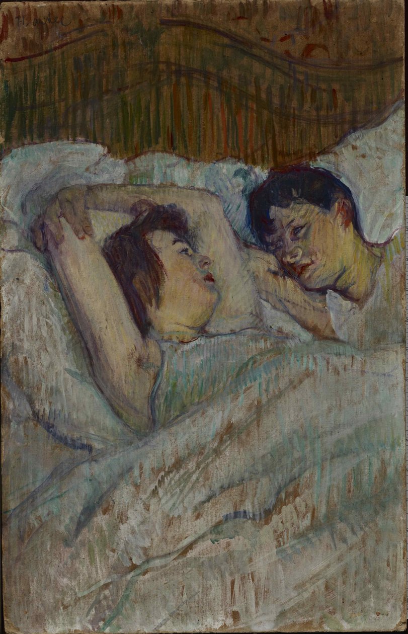Im Bett, 1892 von Henri de Toulouse Lautrec