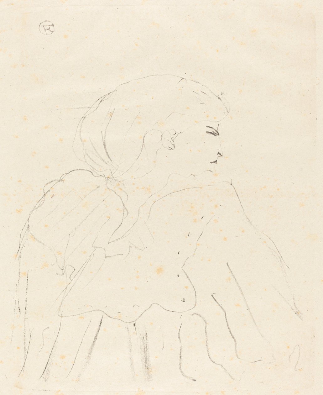 Cassive, 1896 von Henri de Toulouse Lautrec