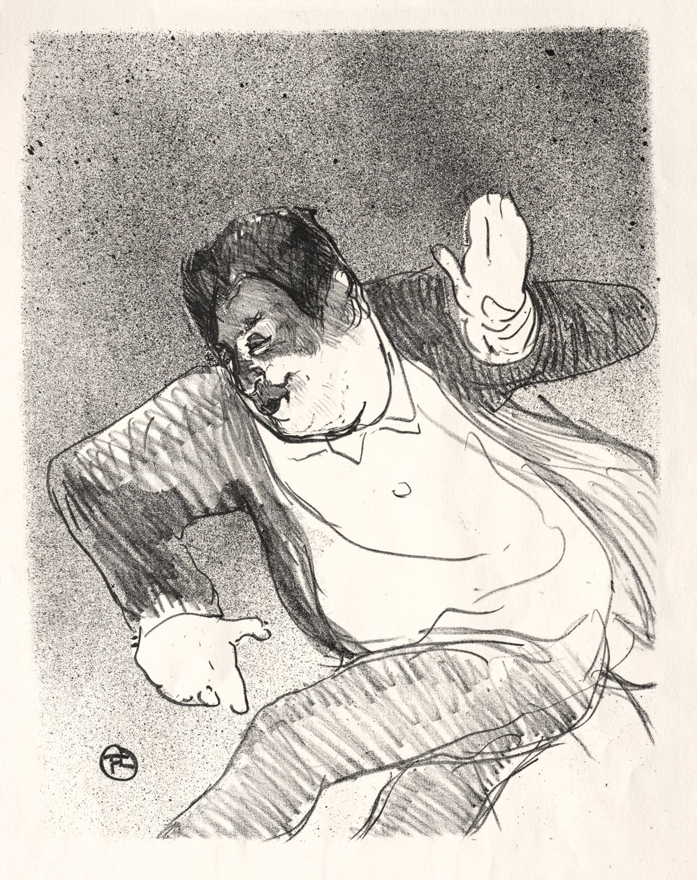 Caudieux von Henri de Toulouse Lautrec