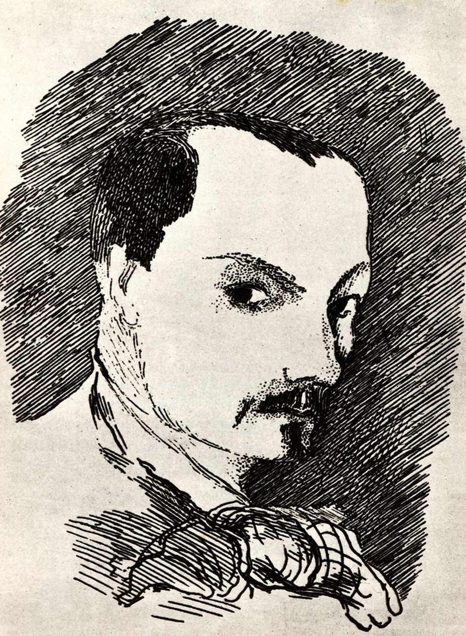 Charles Baudelaire 1821-1867 von Henri de Toulouse Lautrec