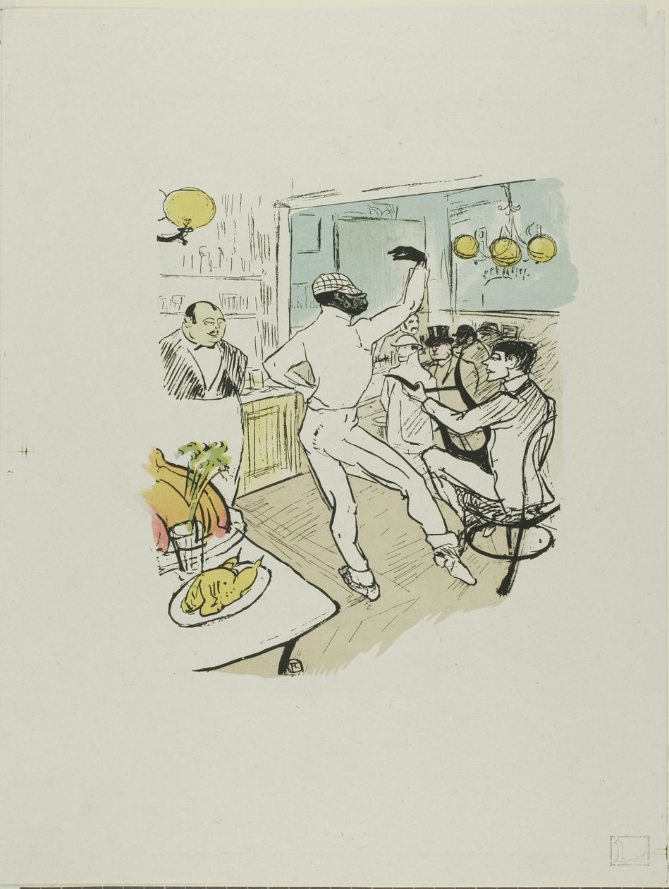 Chocolat tanzt von Henri de Toulouse Lautrec