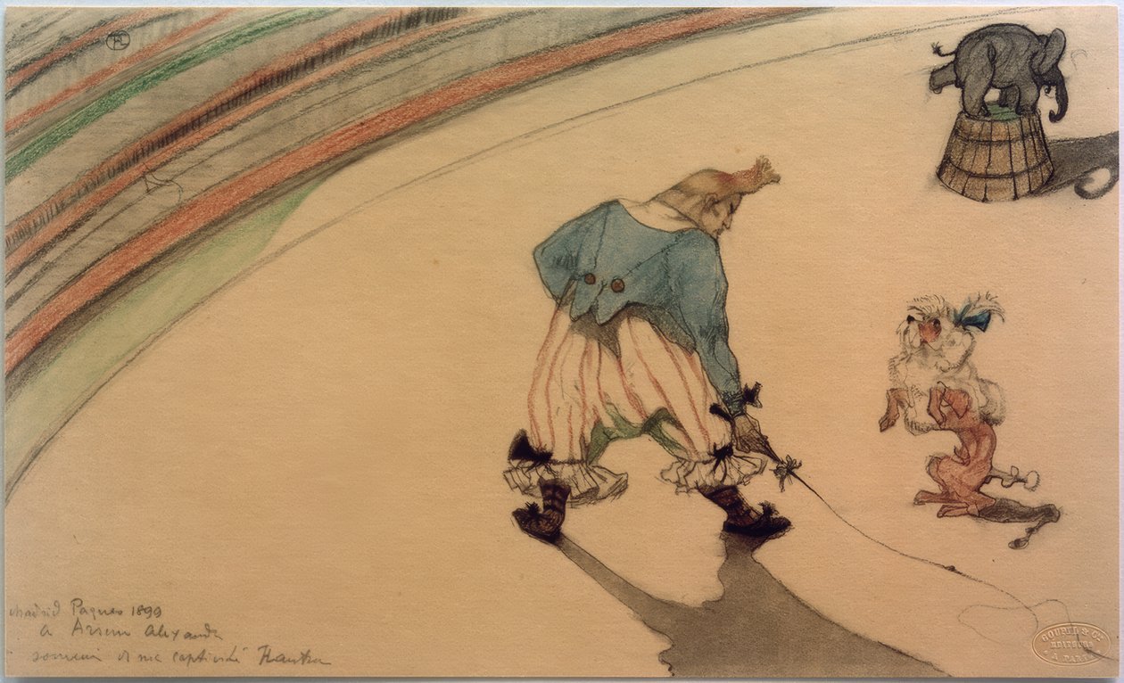 Clown-Dompteur von Henri de Toulouse Lautrec