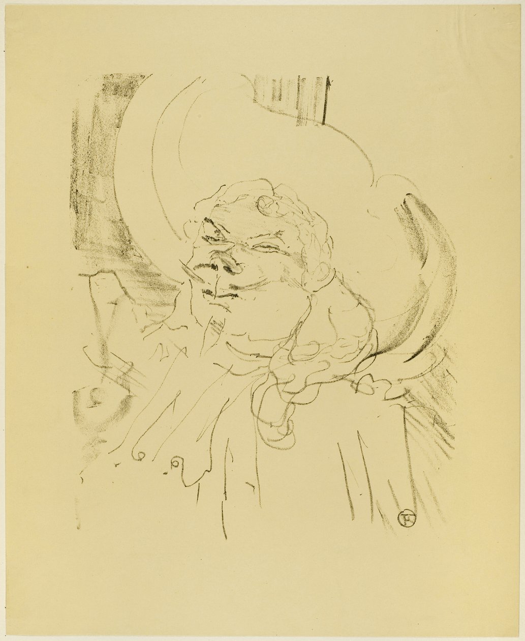 Coquelin der Ältere, aus Treize Lithographies von Henri de Toulouse Lautrec
