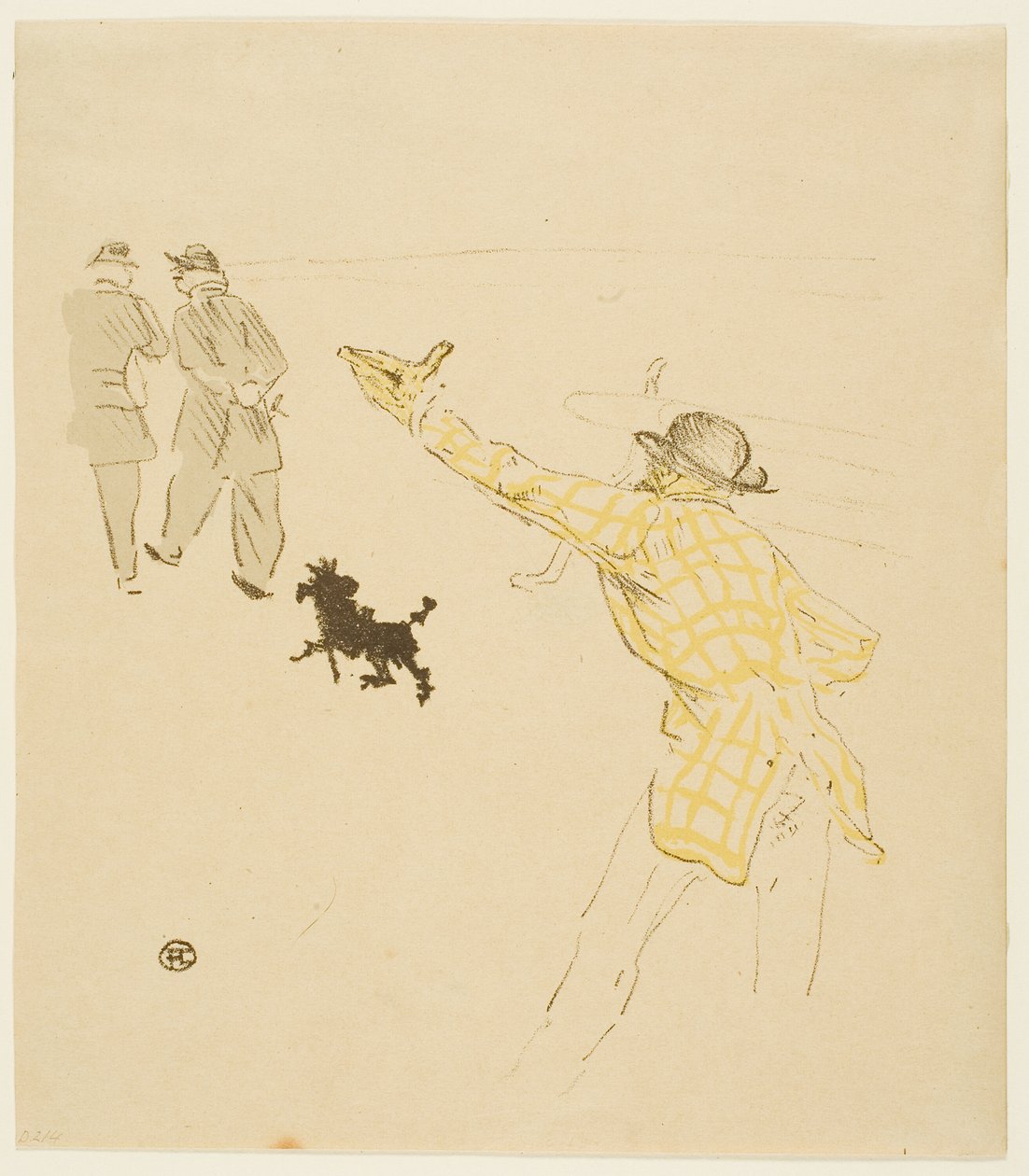 Umschlag für Le Fardeau de la Liberté von Henri de Toulouse Lautrec