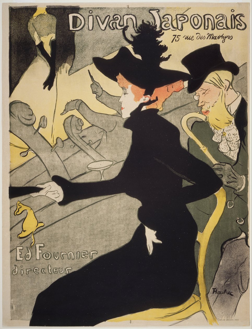 Divan Japonais von Henri de Toulouse Lautrec