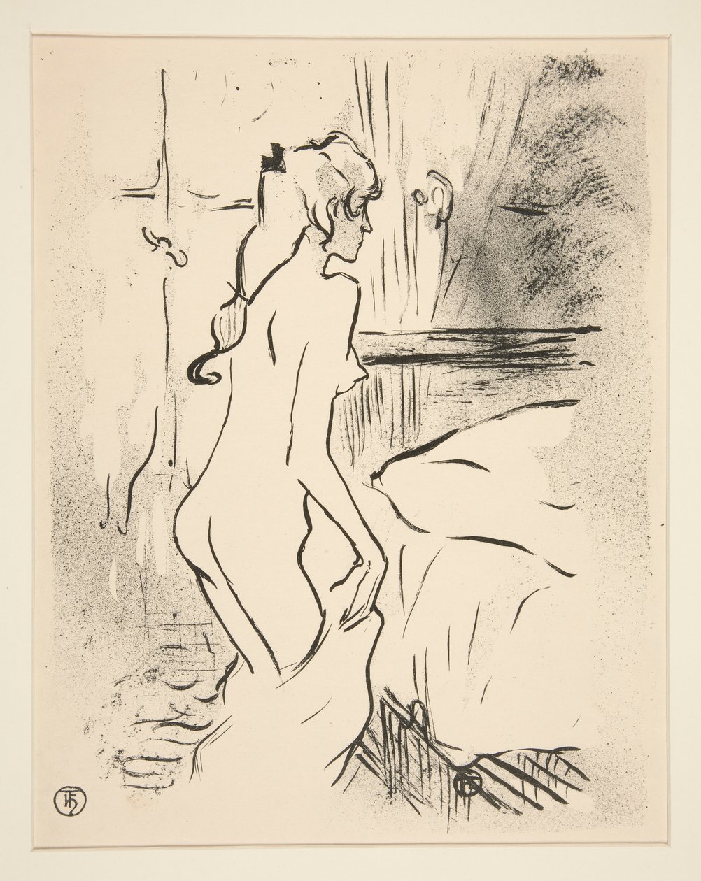 Studie einer Frau von Henri de Toulouse Lautrec