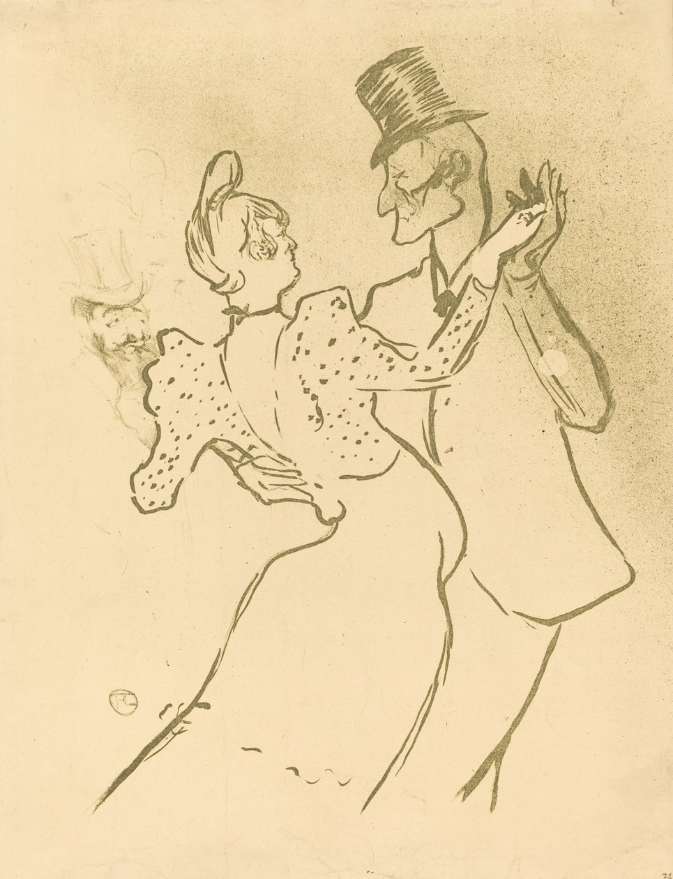 La Goulue, 1894 von Henri de Toulouse-Lautrec