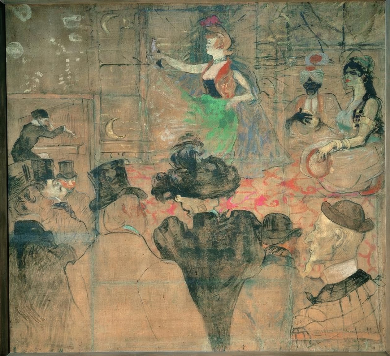 Der maurische Tanz oder Die Almées von Henri de Toulouse Lautrec