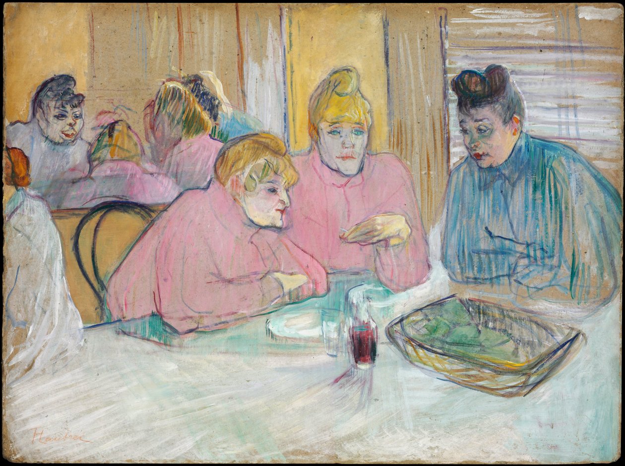 Die Damen im Speisesaal von Henri de Toulouse Lautrec
