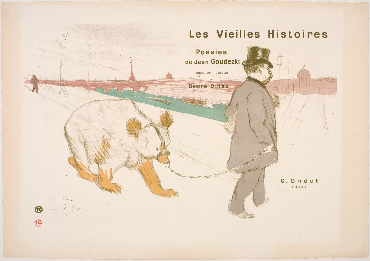 Die alten Geschichten, Umschläge von Henri de Toulouse Lautrec
