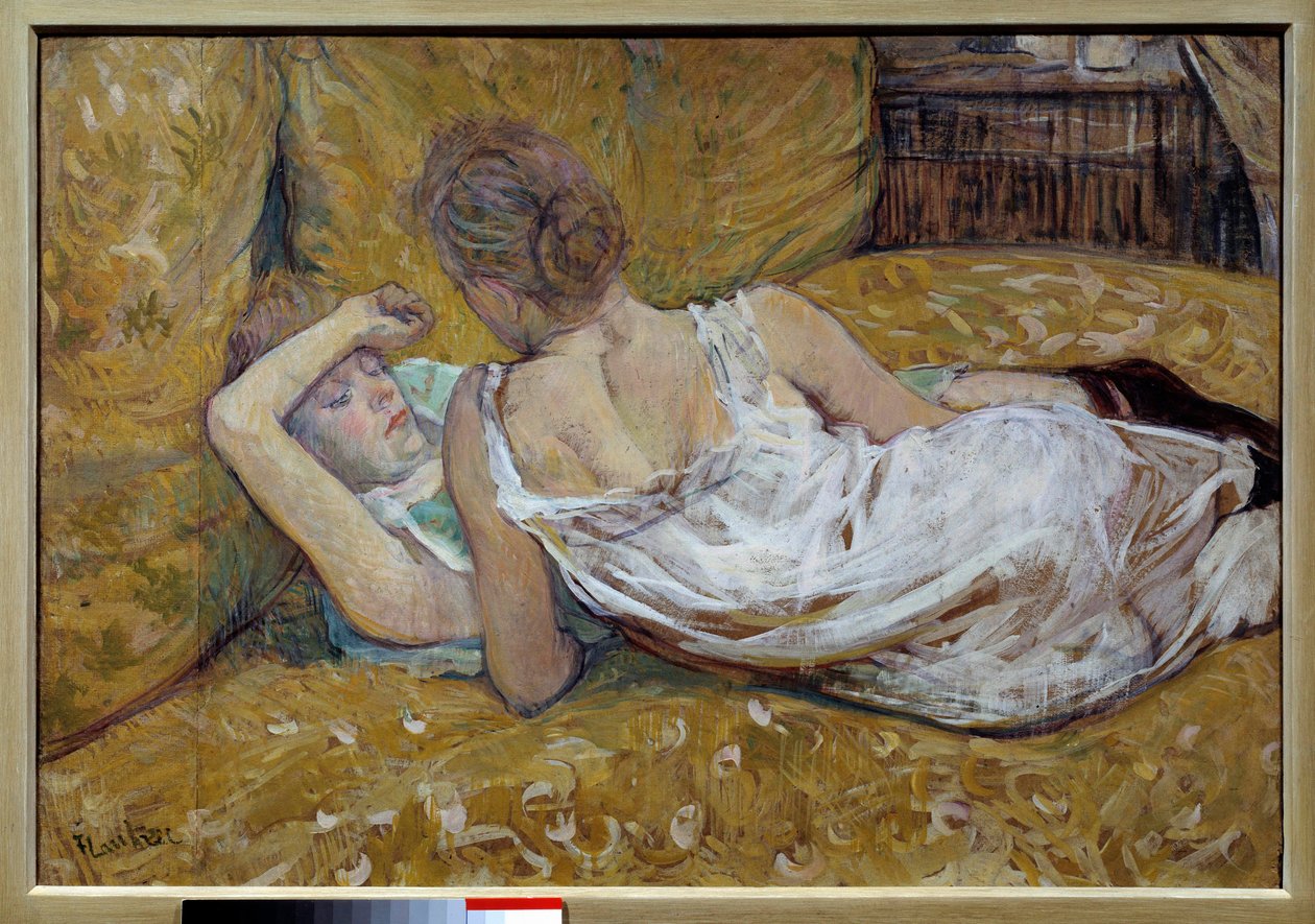 Die zwei Freundinnen von Henri de Toulouse Lautrec