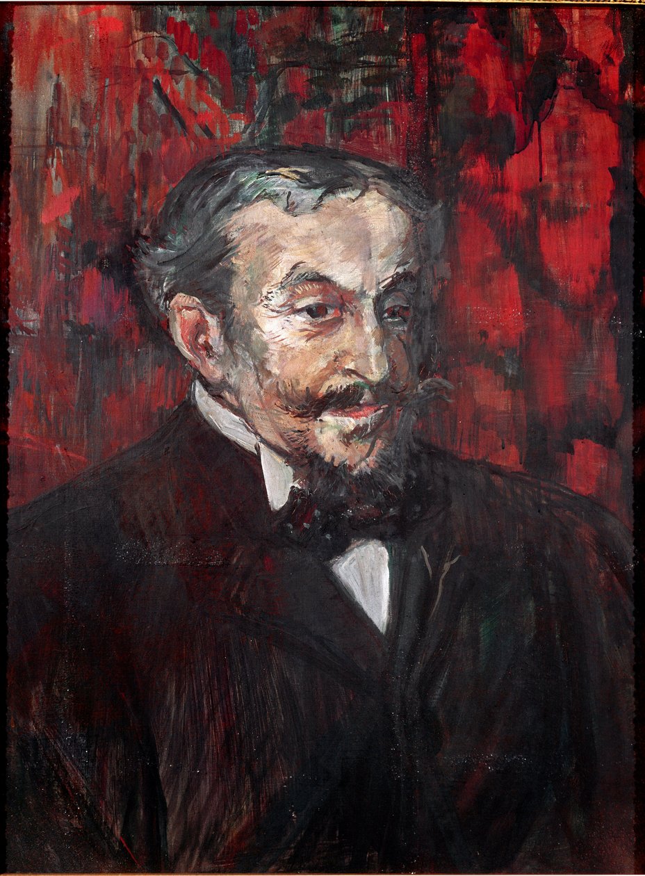 Männerporträt von Henri de Toulouse Lautrec