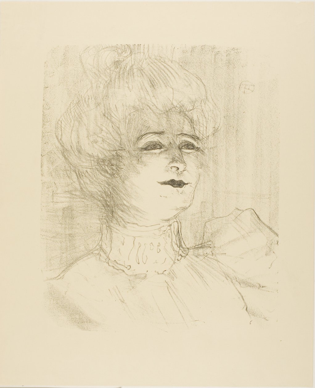 Marie-Louise Marsy, aus Treize Lithographies von Henri de Toulouse Lautrec