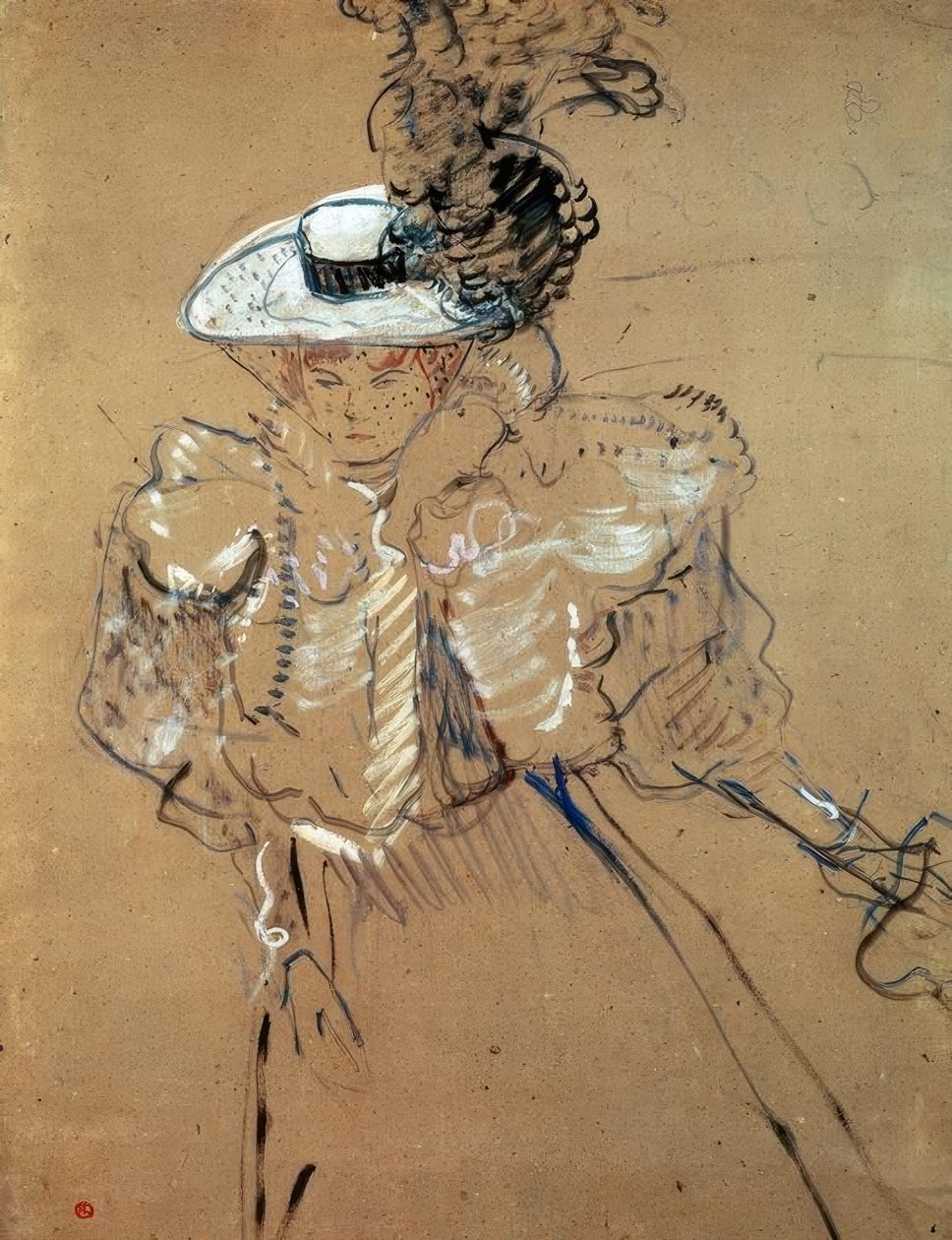 Misia Natanson von Henri de Toulouse Lautrec