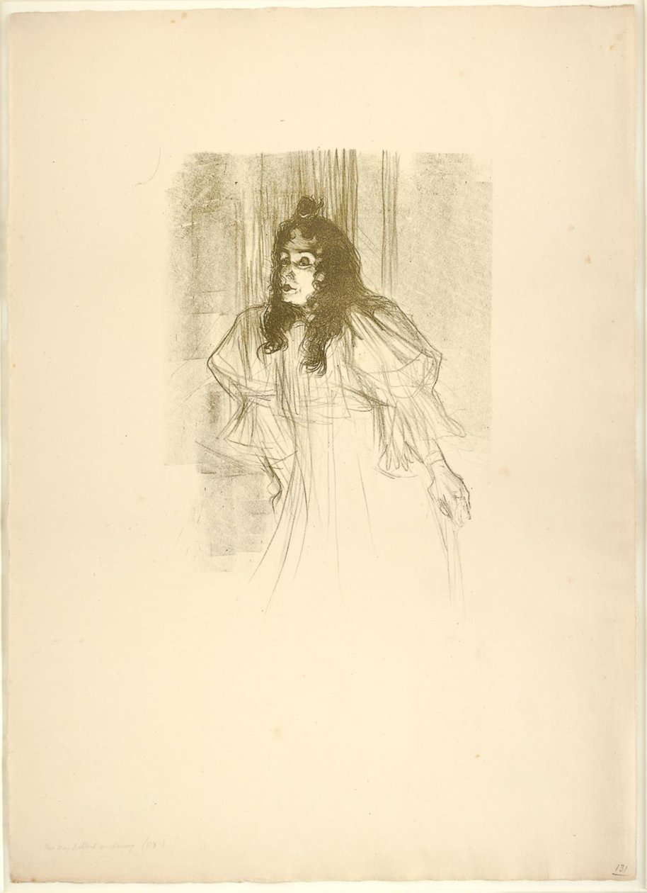 Miss May Belfort en Cheveux von Henri de Toulouse Lautrec