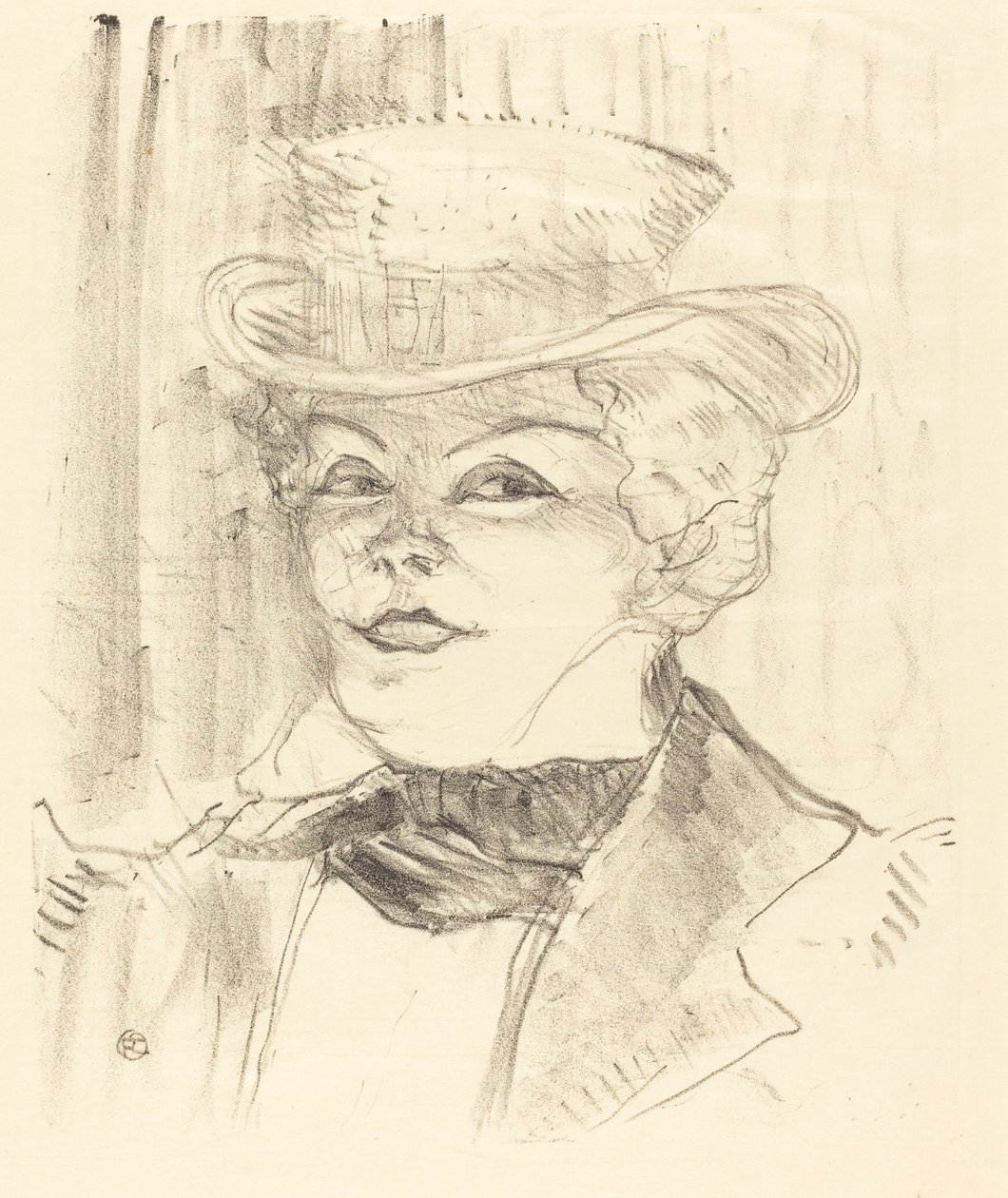 Mme. Réjane von Henri de Toulouse Lautrec