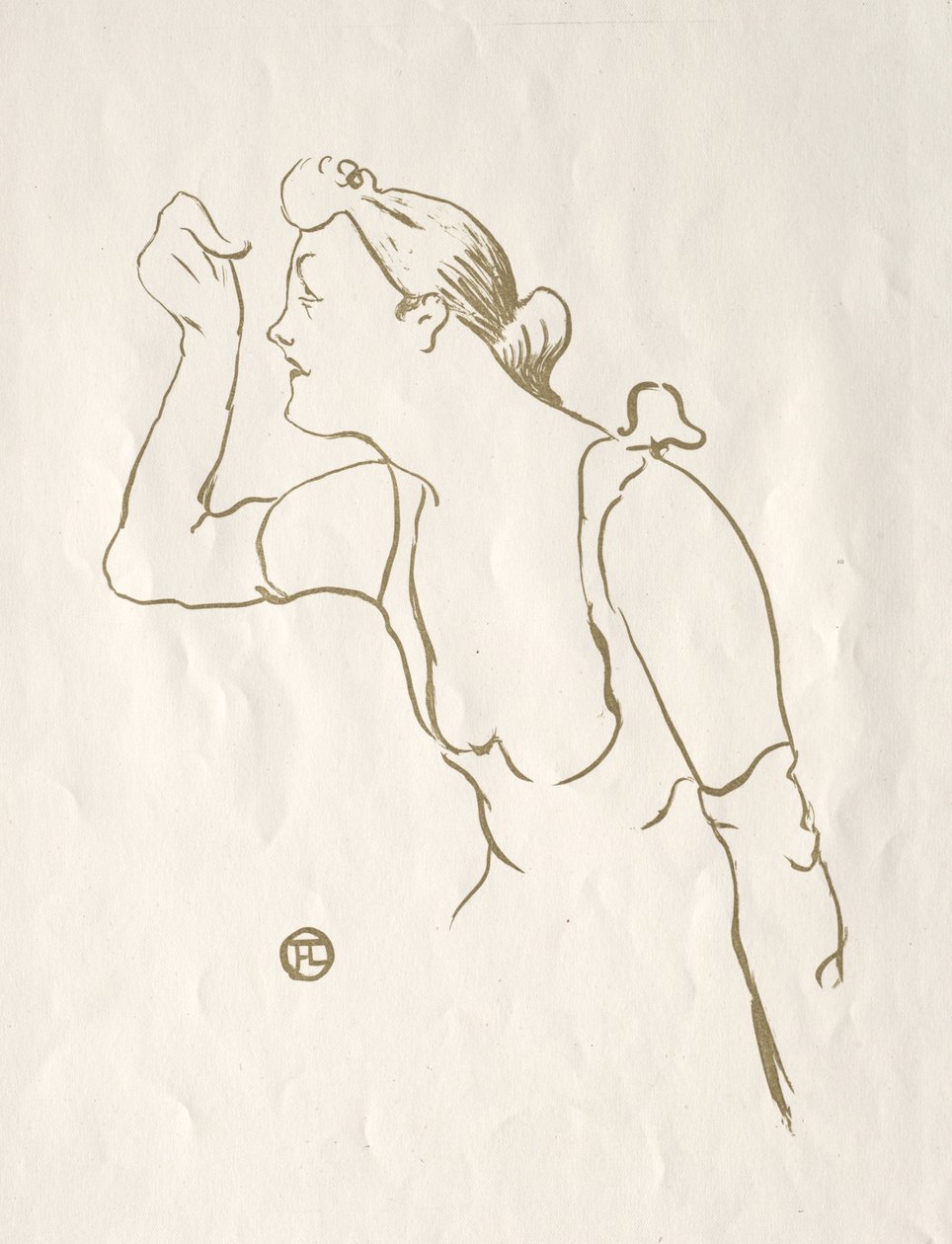 Paula Brébion von Henri de Toulouse Lautrec