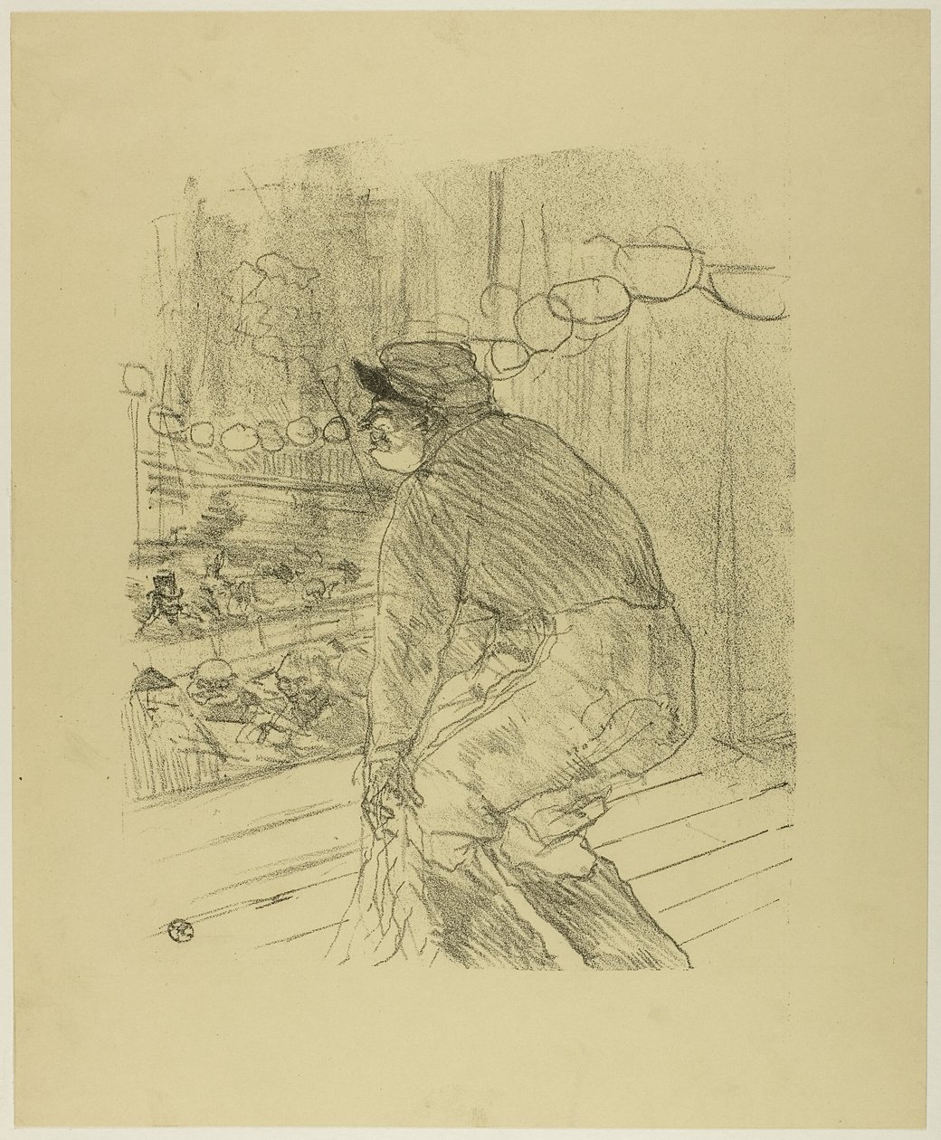 Polin, aus Treize Lithographies von Henri de Toulouse Lautrec