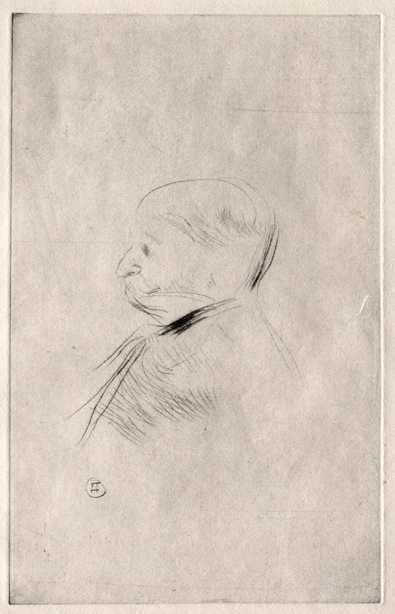 Porträt von M. X., 1898 von Henri de Toulouse Lautrec