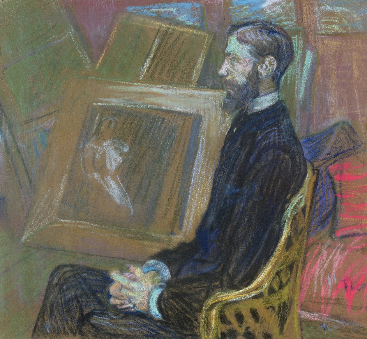 Porträt von M. Georges Henri Manuel, 1891 von Henri de Toulouse Lautrec
