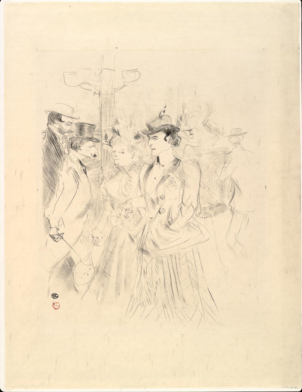 Promenoir von Henri de Toulouse Lautrec