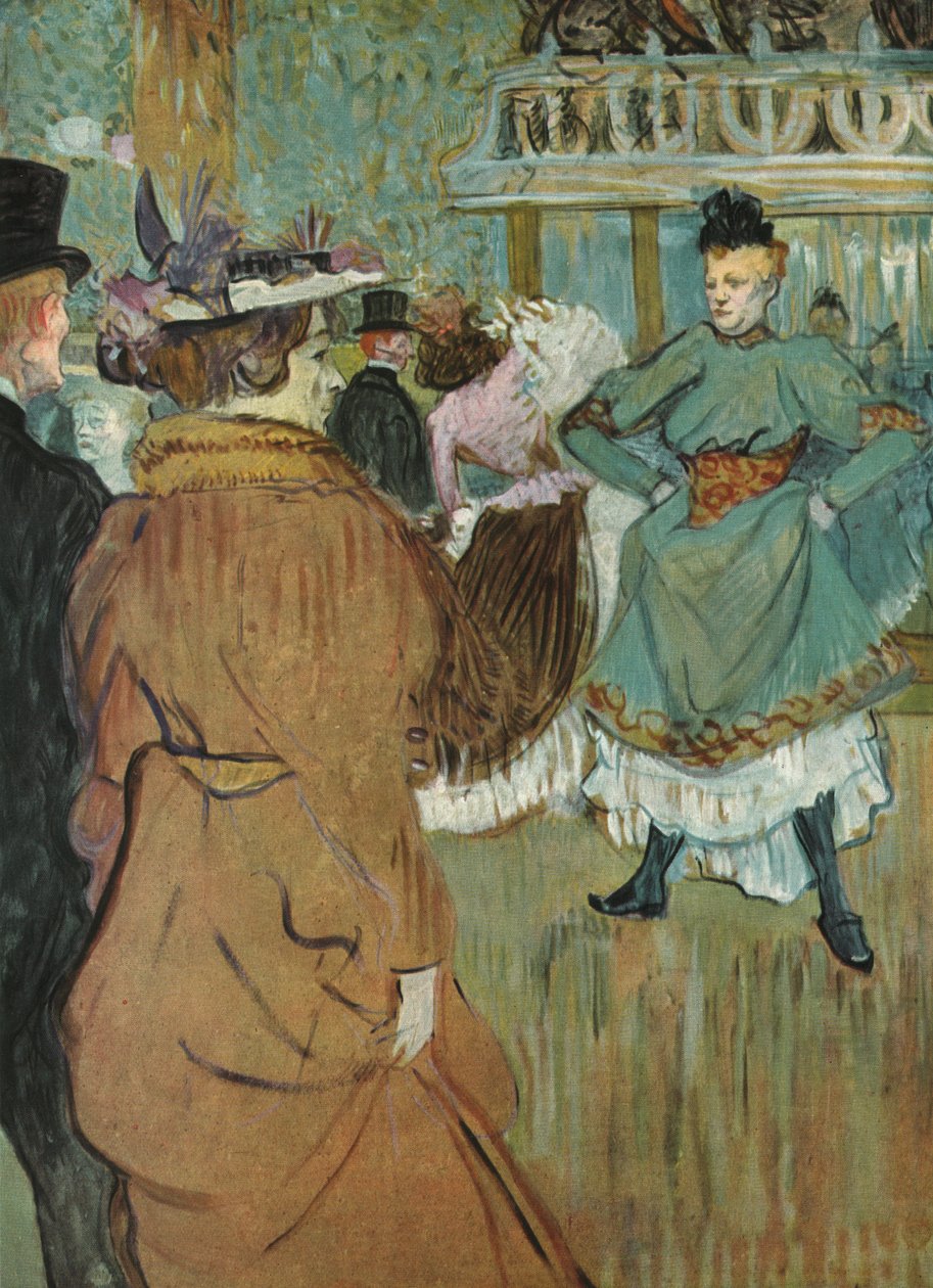 Quadrille im Moulin Rouge von Henri de Toulouse-Lautrec