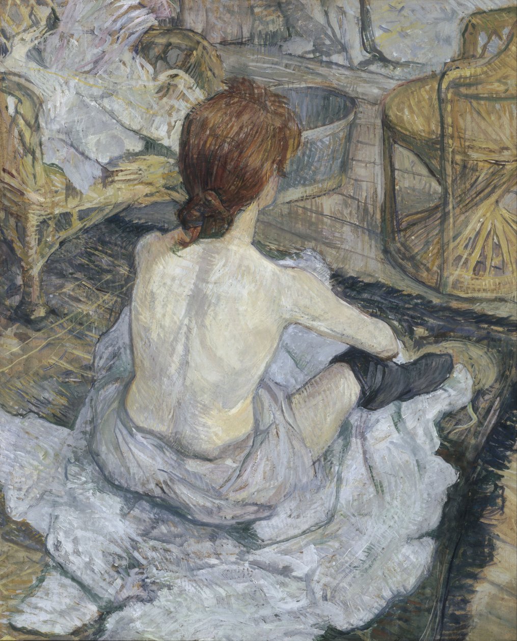 Rousse La Toilette von Henri de Toulouse Lautrec
