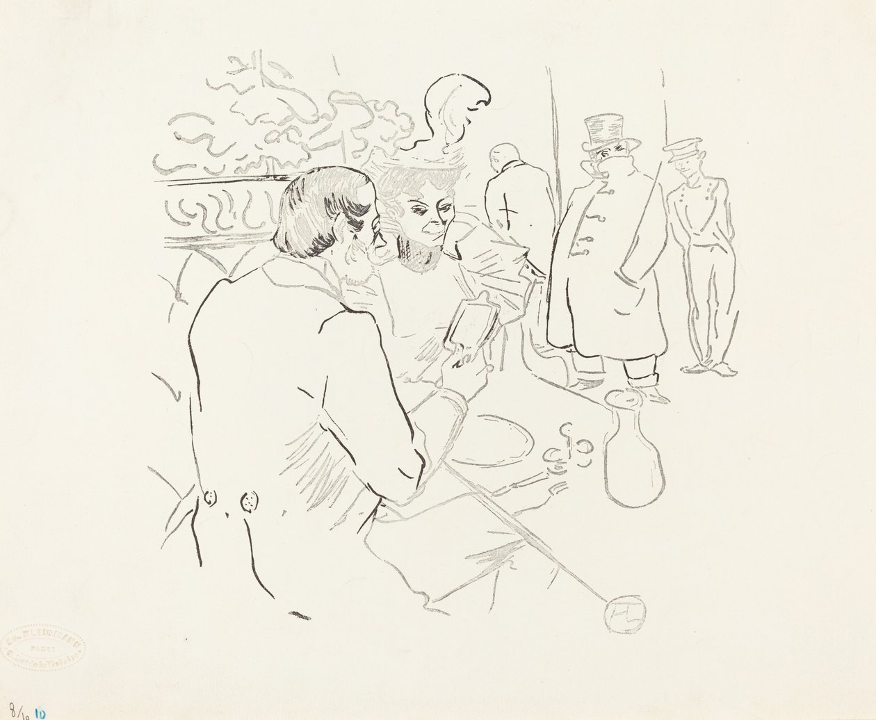 Snobismus, 1895 von Henri de Toulouse Lautrec