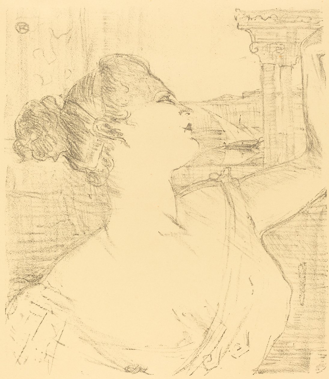 Subra der Oper? von Henri de Toulouse Lautrec