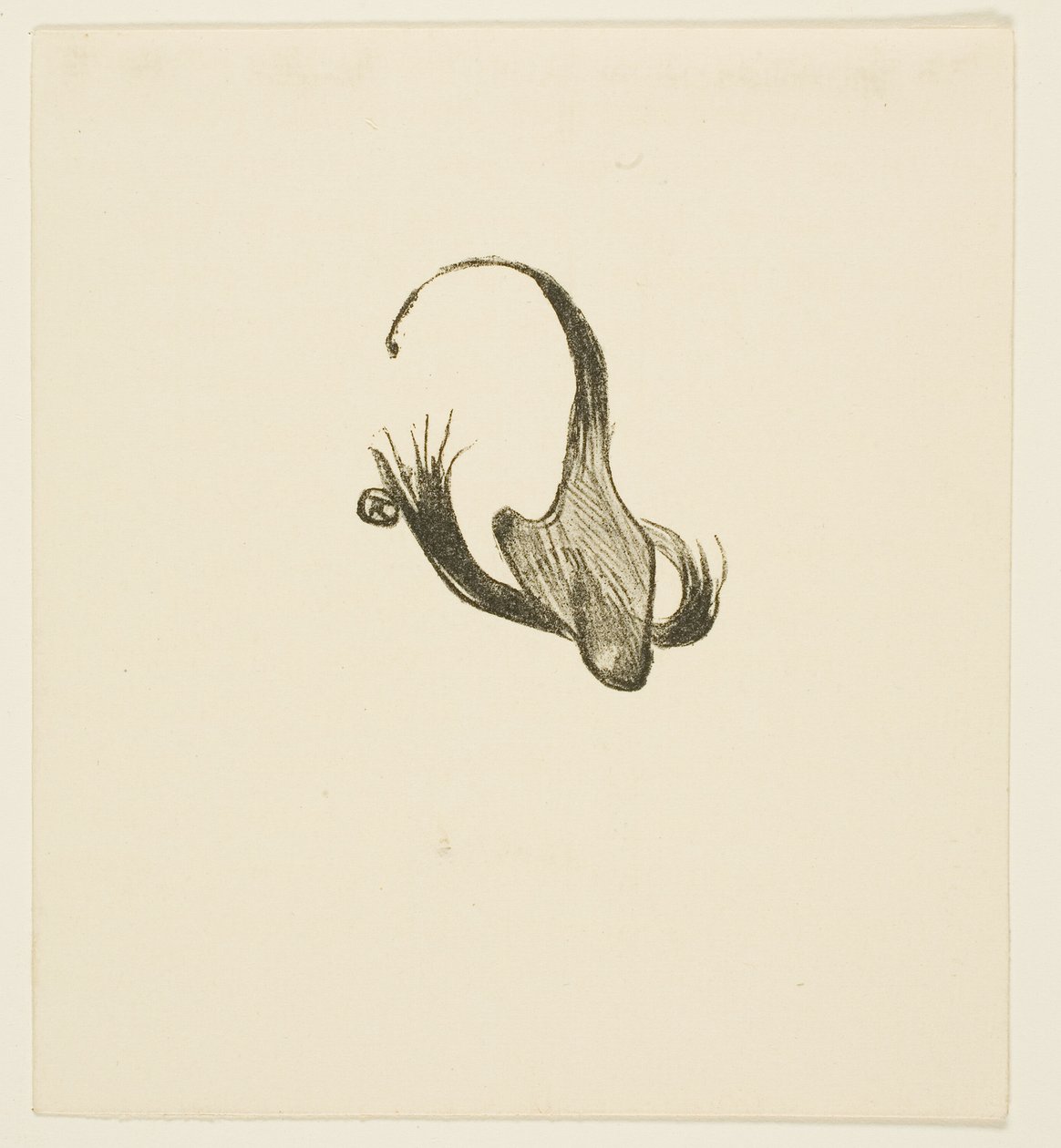 Schlussvignette aus Au Pied du Sinaï von Henri de Toulouse Lautrec