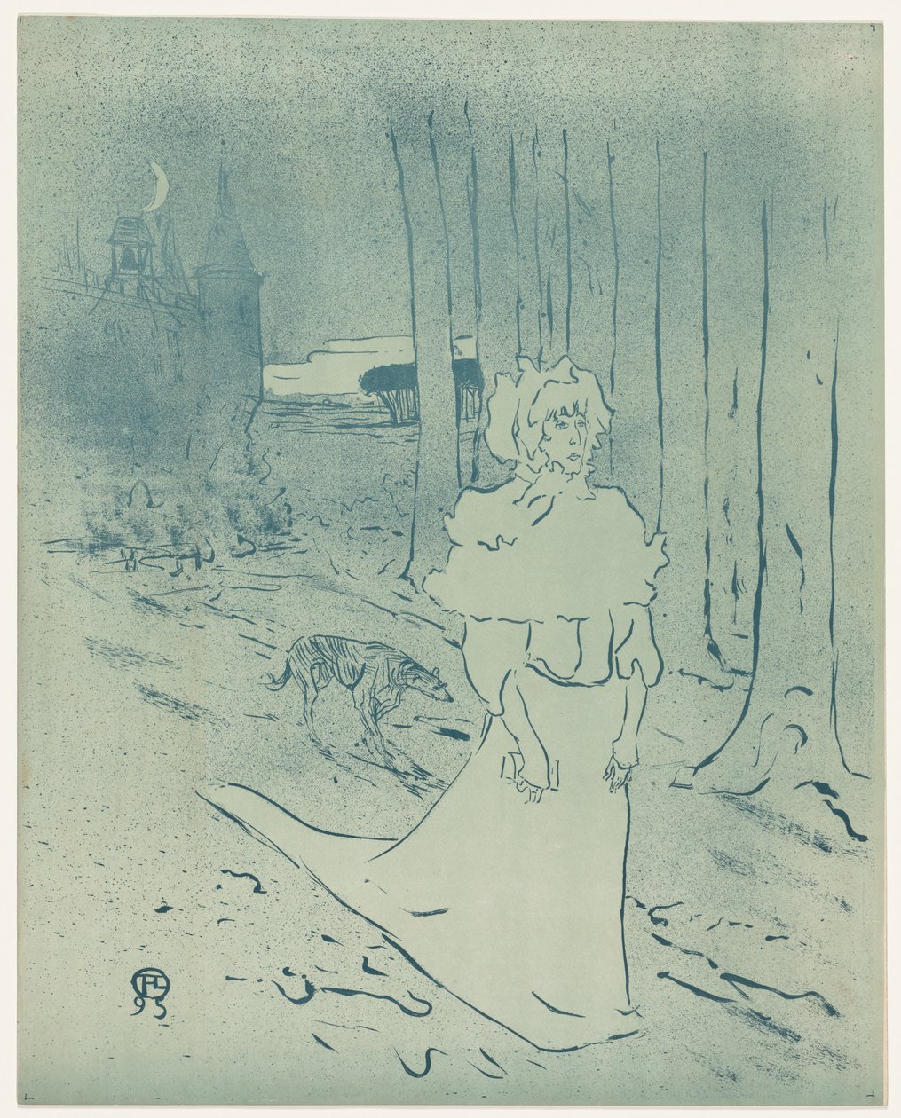 Die Chatelaine oder der Tocsin, 1895 von Henri de Toulouse Lautrec