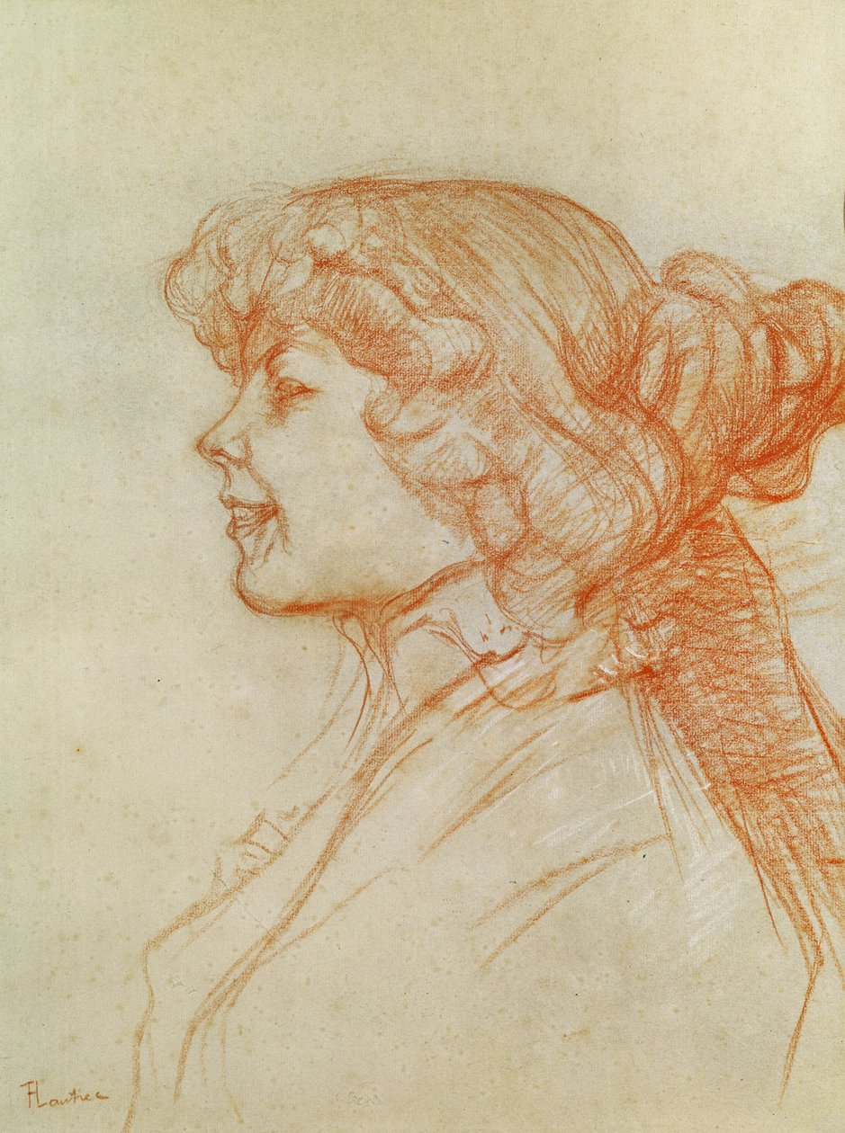 Das englische Mädchen im Star in Le Havre, 1899 von Henri de Toulouse Lautrec