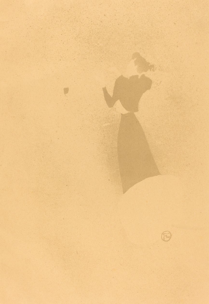 Die Modistin (Renée Vert) von Henri de Toulouse Lautrec