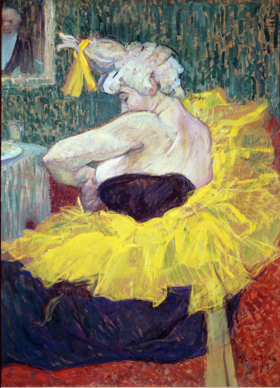 Der Clown Cha U Kao, Künstler im Moulin Rouge von Henri de Toulouse Lautrec
