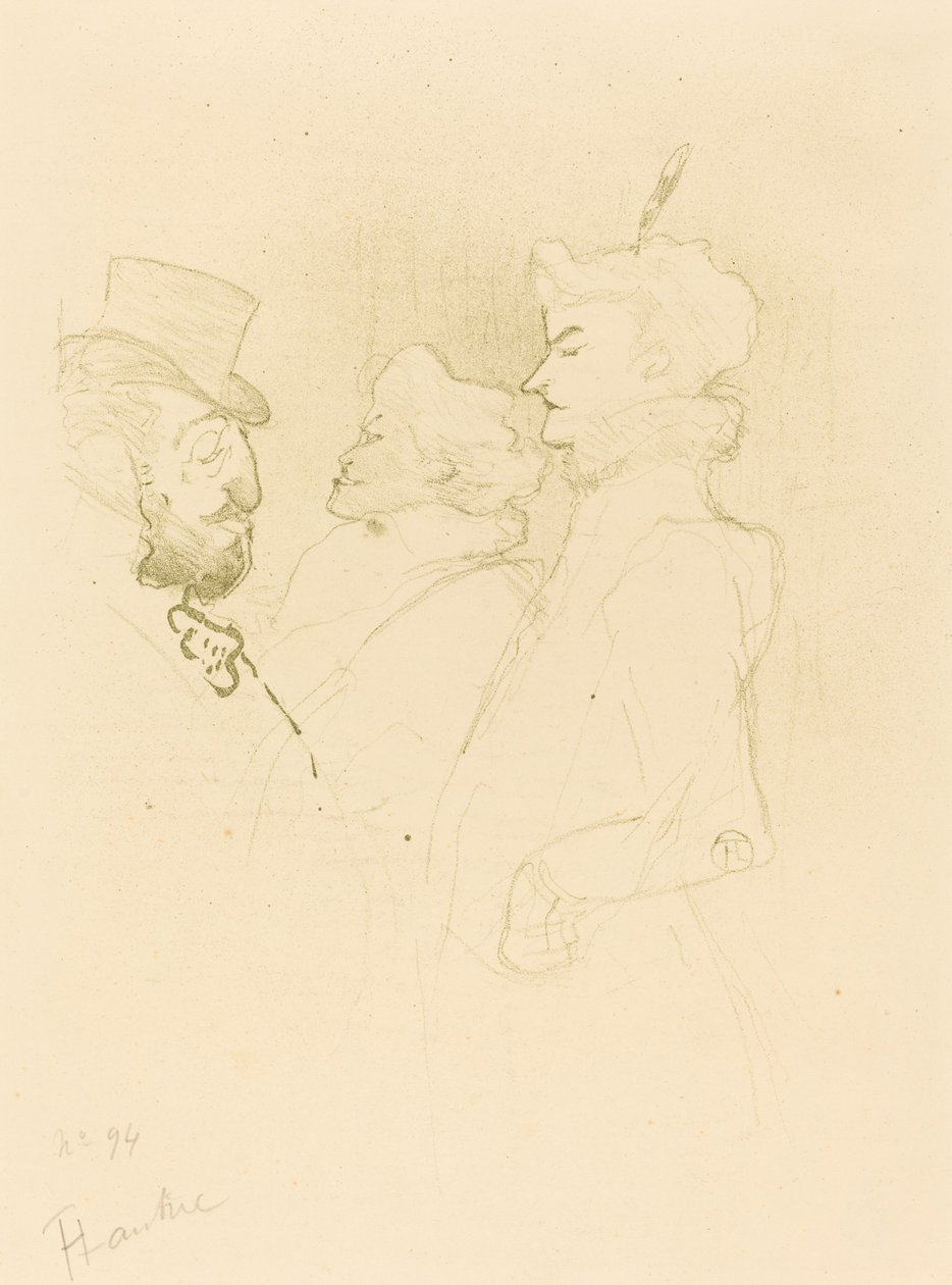 Warum nicht?...Einmal ist keinmal von Henri de Toulouse Lautrec