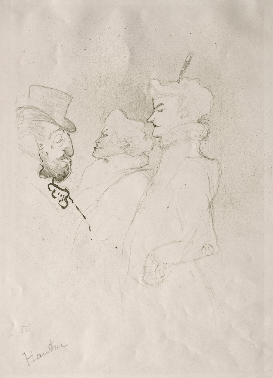 Warum nicht einmal nicht zur Gewohnheit wird von Henri de Toulouse Lautrec