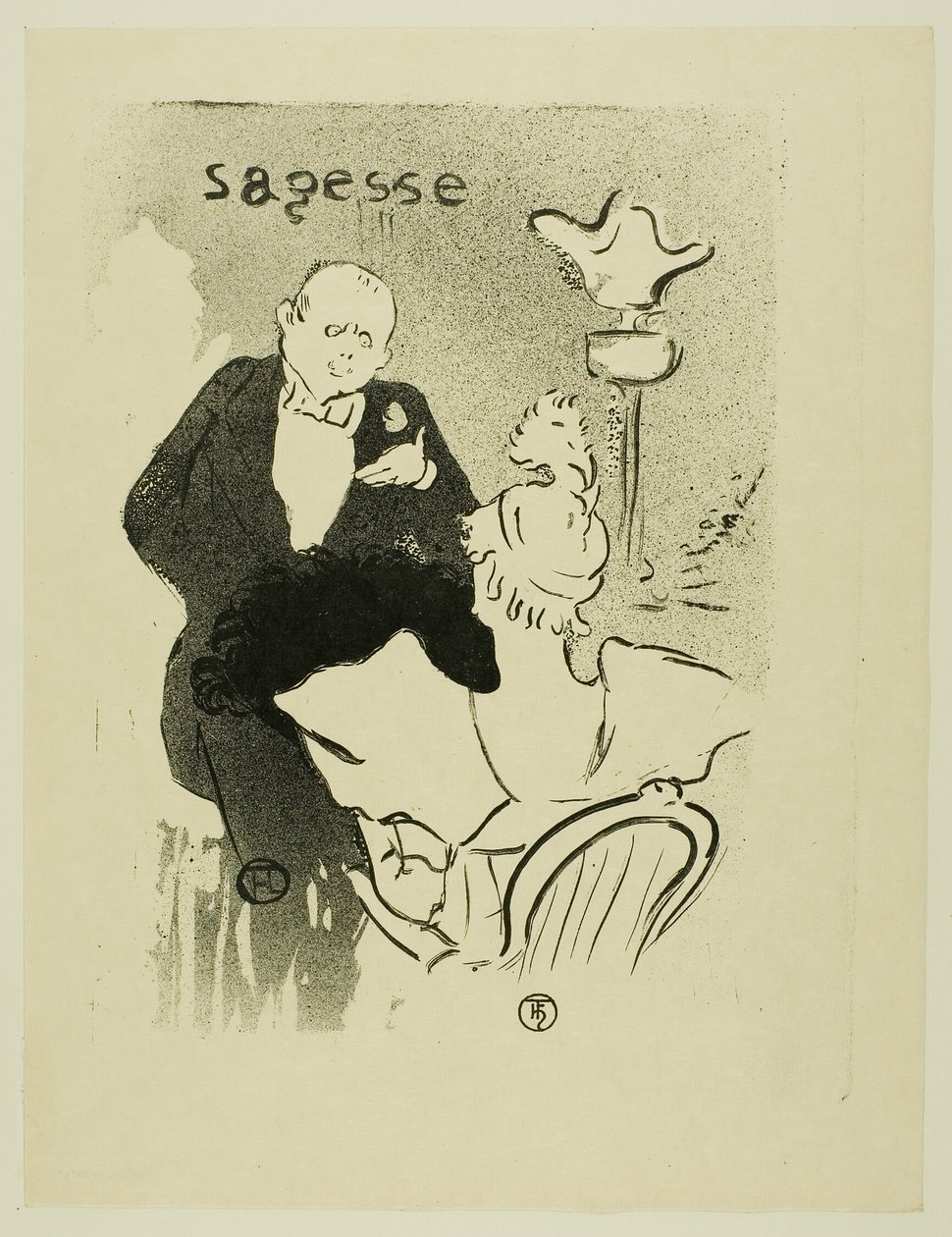 Weisheit von Henri de Toulouse Lautrec