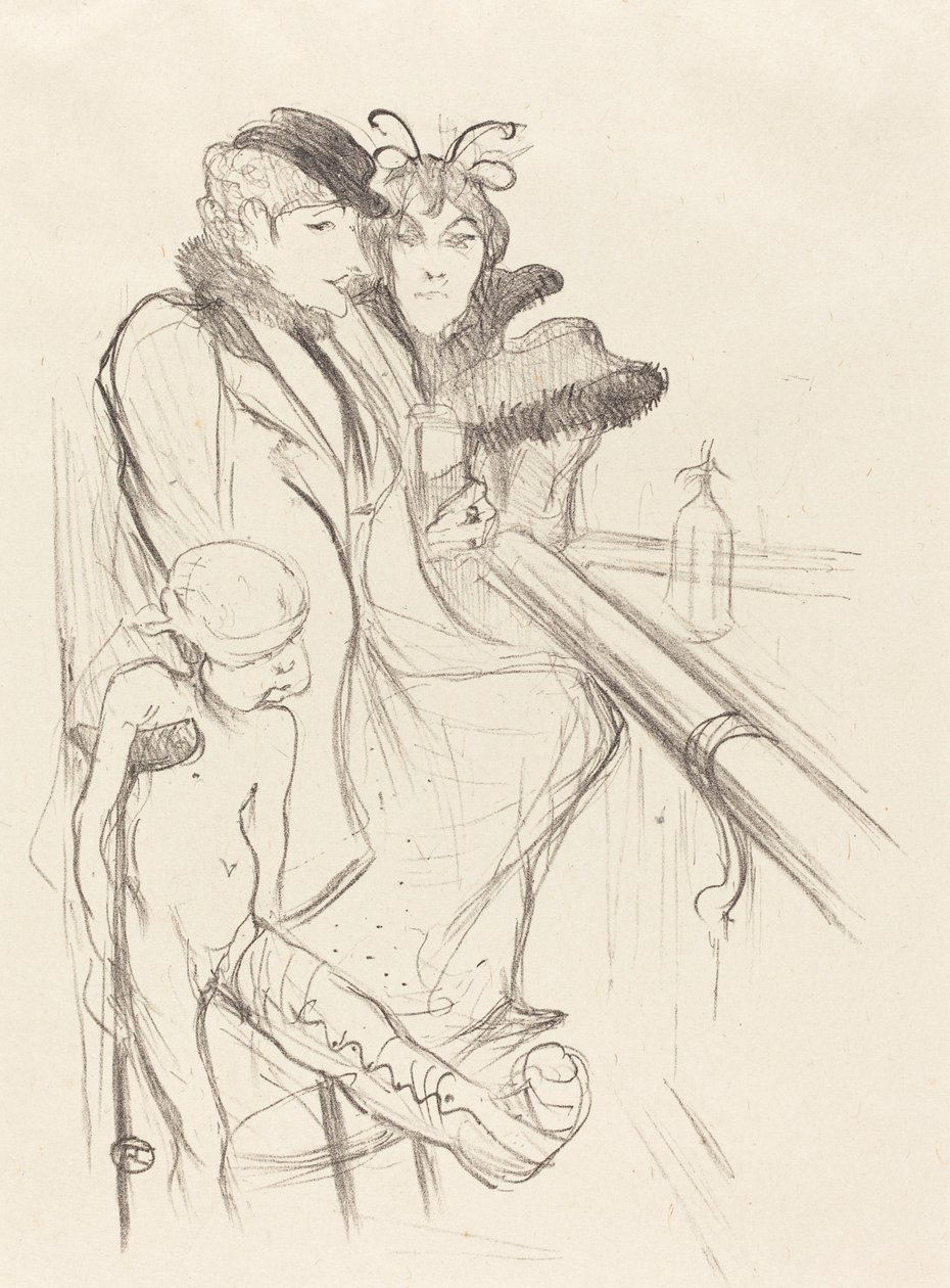 Verwundeter Eros von Henri de Toulouse Lautrec