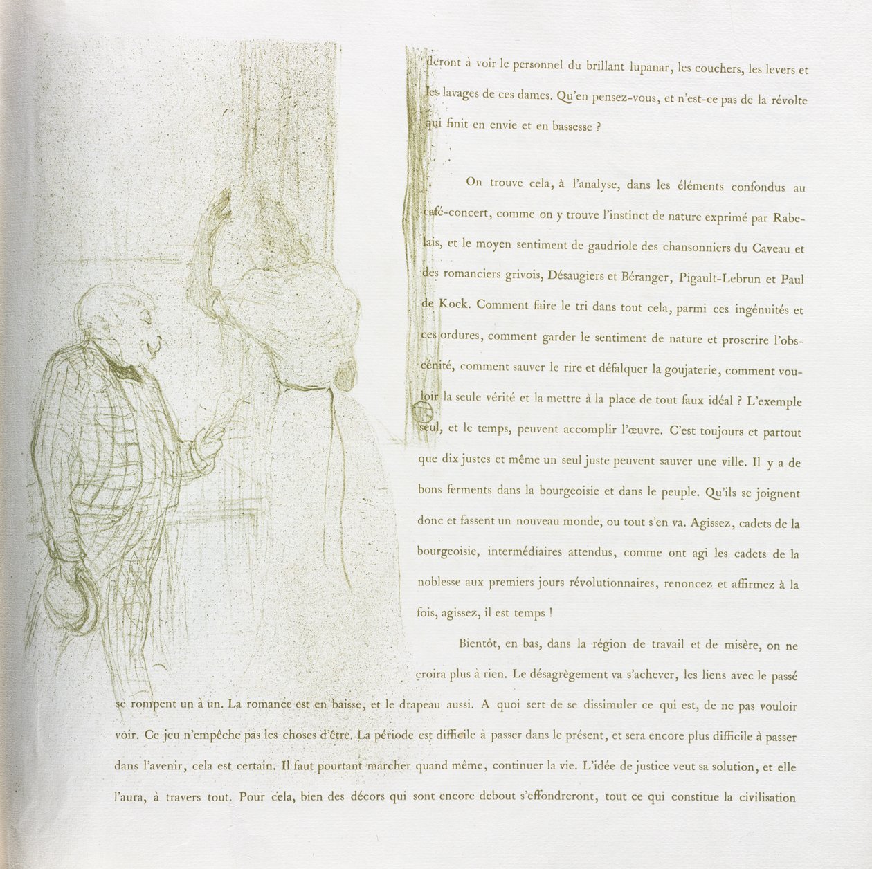 Yvette Guilbert - Französische Serie: Nr. 15 von Henri de Toulouse Lautrec