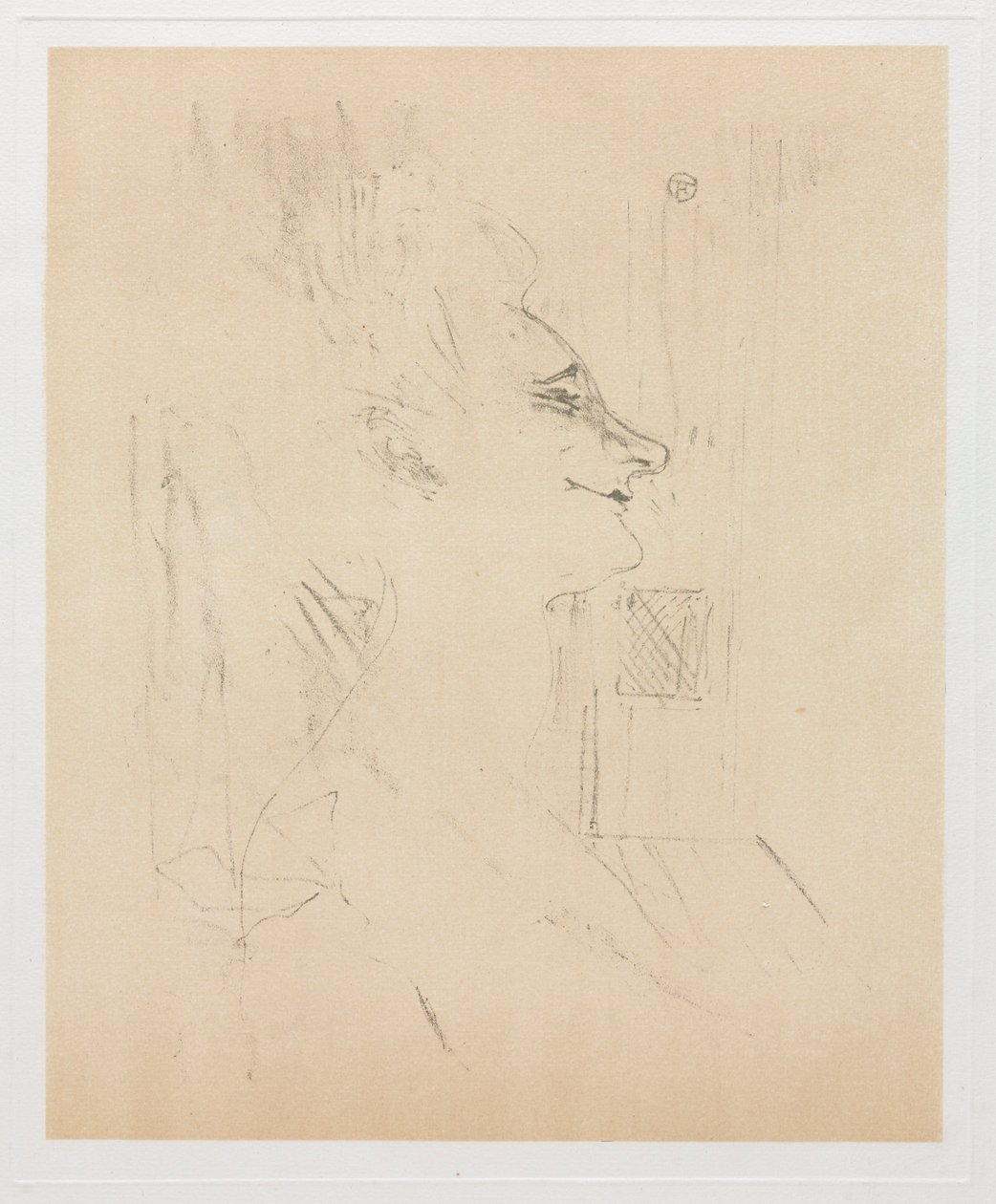 Yvette Guilbert betrunken, 1898 von Henri de Toulouse Lautrec