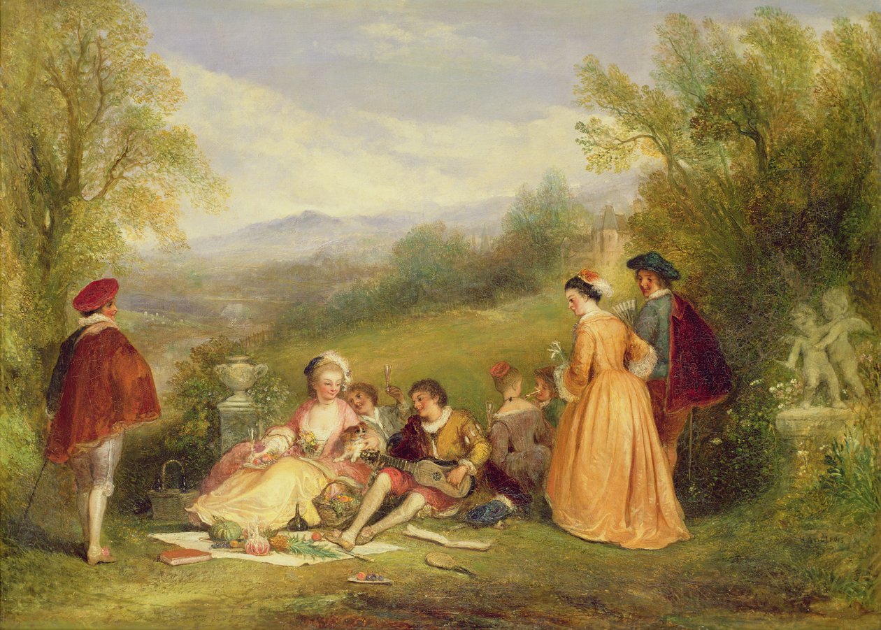 Eine galante Szene von Henry Andrews