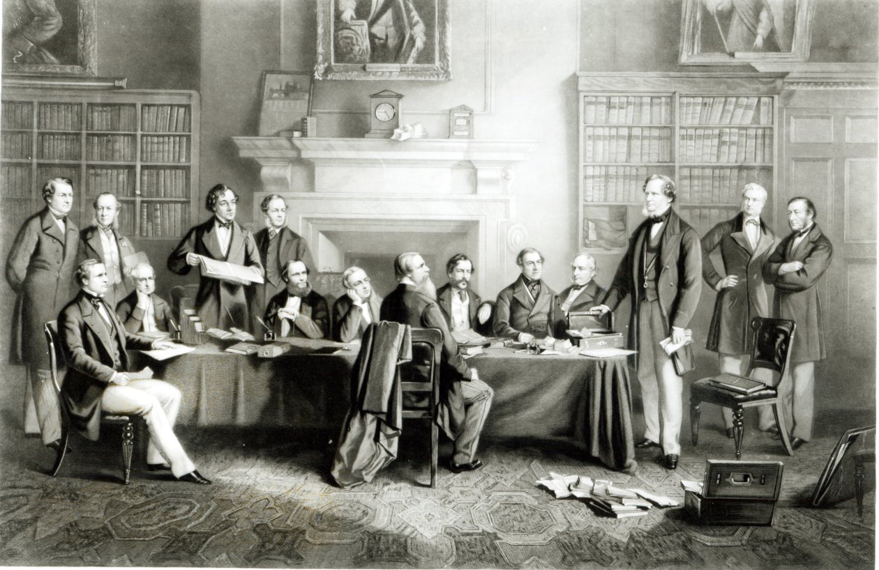Das Kabinett von Lord Derby von 1867, 1868 von Henry Gales