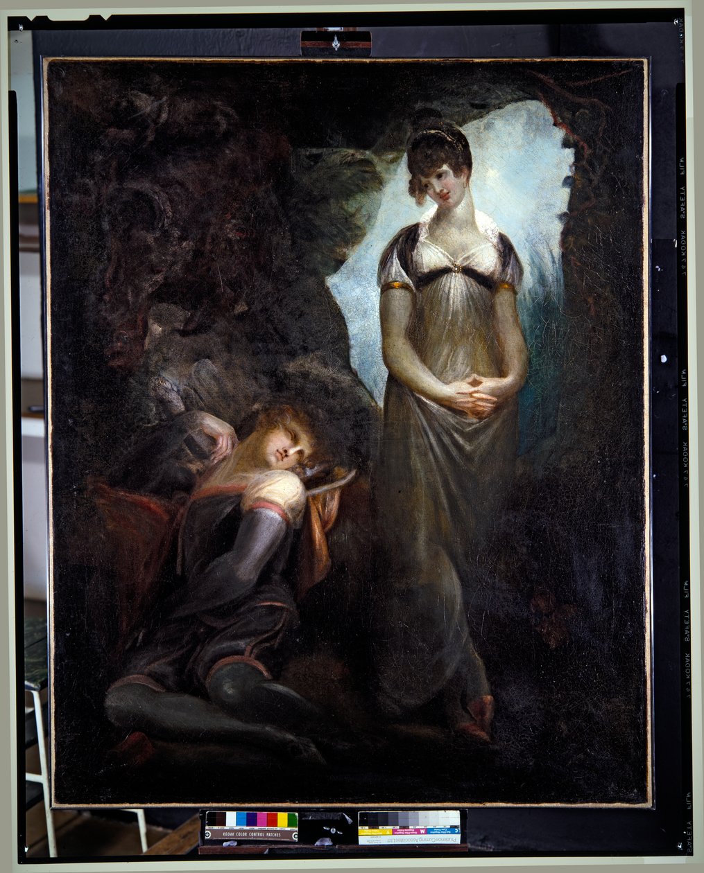 Der junge Milton, um 1796-99 von Henry (1741 1825) Fuseli