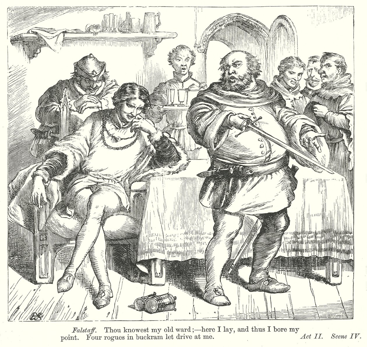 König Heinrich Teil I von Henry Courtney (after) Selous